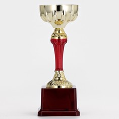 Кубок 133b, наградная фигура, золото, подставка пластик, 24 × 7 × 8,5 см Командор