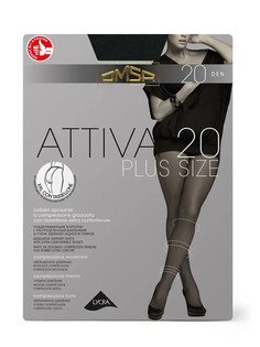 Колготки oms attiva 20 xxl plus size Omsa