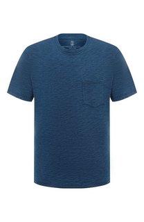 Хлопковая футболка Brunello Cucinelli