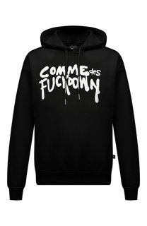 Хлопковое худи Comme des Fuckdown
