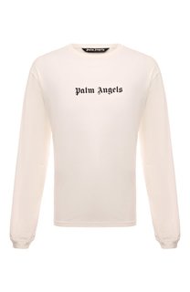 Хлопковый лонгслив Palm Angels