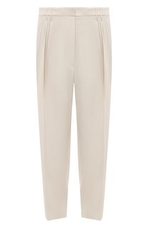 Брюки из вискозы и шерсти Brunello Cucinelli