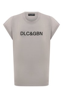 Хлопковая футболка Dolce & Gabbana
