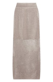 Хлопковая юбка Brunello Cucinelli