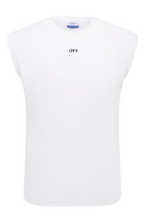Хлопковая майка Off-White