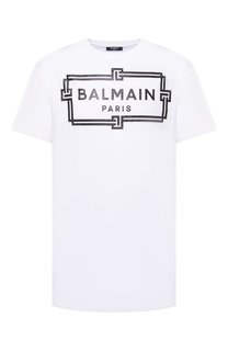 Хлопковая футболка Balmain