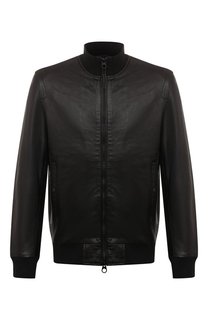 Кожаный бомбер Dirk Bikkembergs