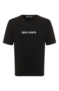 Хлопковая футболка Palm Angels