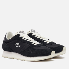 Мужские кроссовки Lacoste Partner 70S, цвет чёрный, размер 42.5 EU