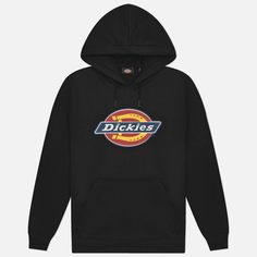 Мужская толстовка Dickies Icon Logo Hoodie, цвет чёрный, размер XS