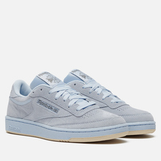 Кроссовки Reebok Club C 85, цвет голубой, размер 38.5 EU