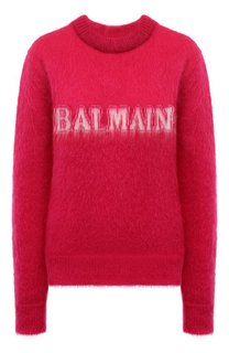 Шерстяной пуловер Balmain