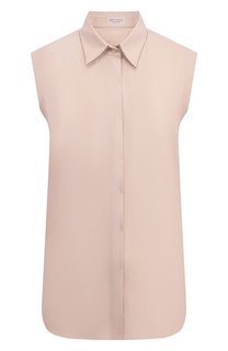 Хлопковая рубашка Brunello Cucinelli