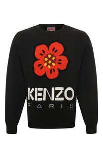 Хлопковый свитер Kenzo