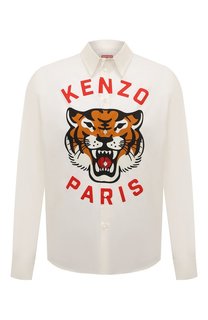 Хлопковая рубашка Kenzo