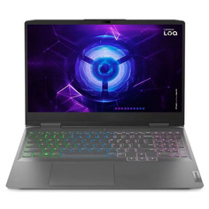 Ноутбук Lenovo LOQ 15IRH8 82XV00QWRK (Русская раскладка) (Intel Core i5-12450H 2.0GHz/16384Mb/512Gb SSD/nVidia GeForce RTX 4050 8192Mb/Wi-Fi/Cam/15.6/1920x1080/No OS)