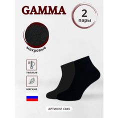 Носки ГАММА, 2 пары, размер 29-31, черный Gamma