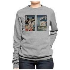 Свитшот DreamShirts Studio, размер 50, серый