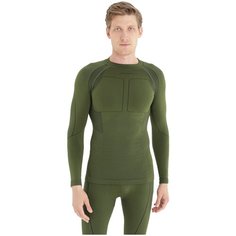 Термобелье верх Accapi, размер M/L, хаки, зеленый