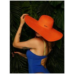 Шляпа Solorana, размер 54-56, оранжевый