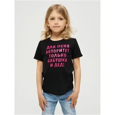 Футболка Валерия Мура, размер 152-158, черный