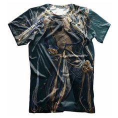 Футболка , размер 36, мультиколор