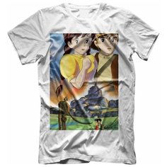 Футболка , размер 48, мультиколор