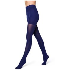 Колготки MiNiMi Micro&Slim, 100 den, размер 4/L, голубой, синий