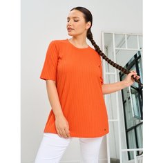 Футболка maxroses, размер 56, оранжевый