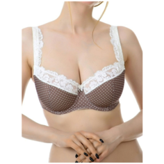 Бюстгальтер AMITEYA, размер 85G, коричневый