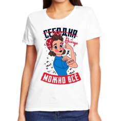 Футболка размер 2XL, белый