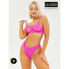 Трусы Luxtdilingerie, размер L, розовый