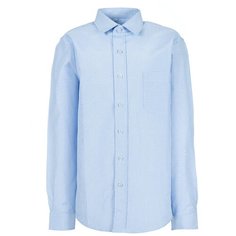 Школьная рубашка Tsarevich, размер 146-152, голубой