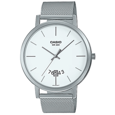 Наручные часы CASIO MTP-B100M-7E, белый, черный