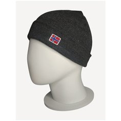 Шапка Noryalli, размер 56/57, серый