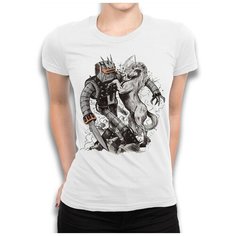 Футболка DS Apparel, размер M, белый