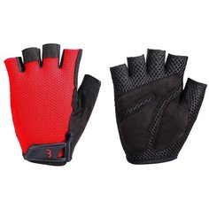 Перчатки BBB, красный, черный