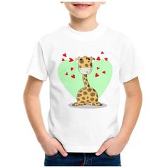 Футболка CoolPodarok, размер 26, белый