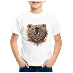 Футболка CoolPodarok, размер 22, белый