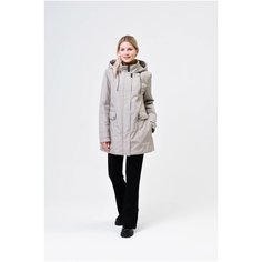 Куртка Maritta, размер 44(54RU), бежевый