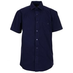 Школьная рубашка Tsarevich, размер 116-122, фиолетовый, синий