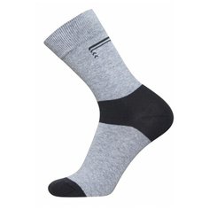 Носки Pantelemone, размер 25(38-40), серый, черный