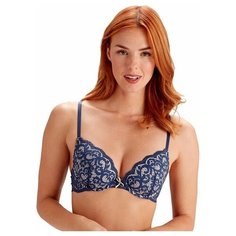 Бюстгальтер Pretty Polly, размер 38C, синий