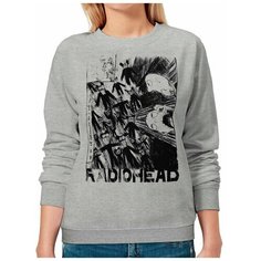 Свитшот DreamShirts Studio, размер 52, серый