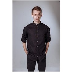 Рубашка Kinfolk Clothes, размер M 46-48, черный