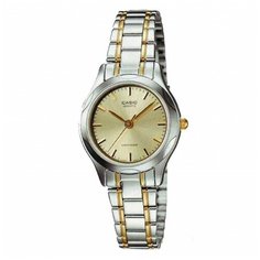 Наручные часы CASIO Collection LTP-1275SG-9A, золотой, серебряный