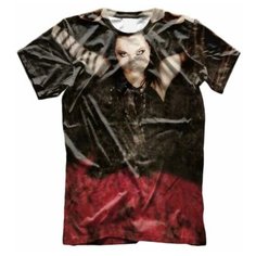 Футболка , размер 36, мультиколор