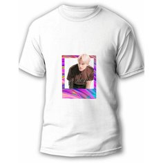 Футболка размер 2XL, белый