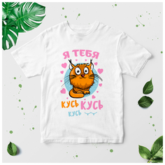 Футболка , размер 36, мультиколор