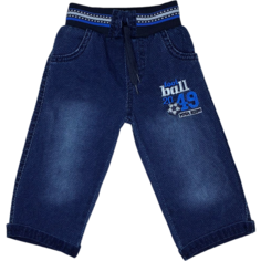 Джинсы , размер 104, синий